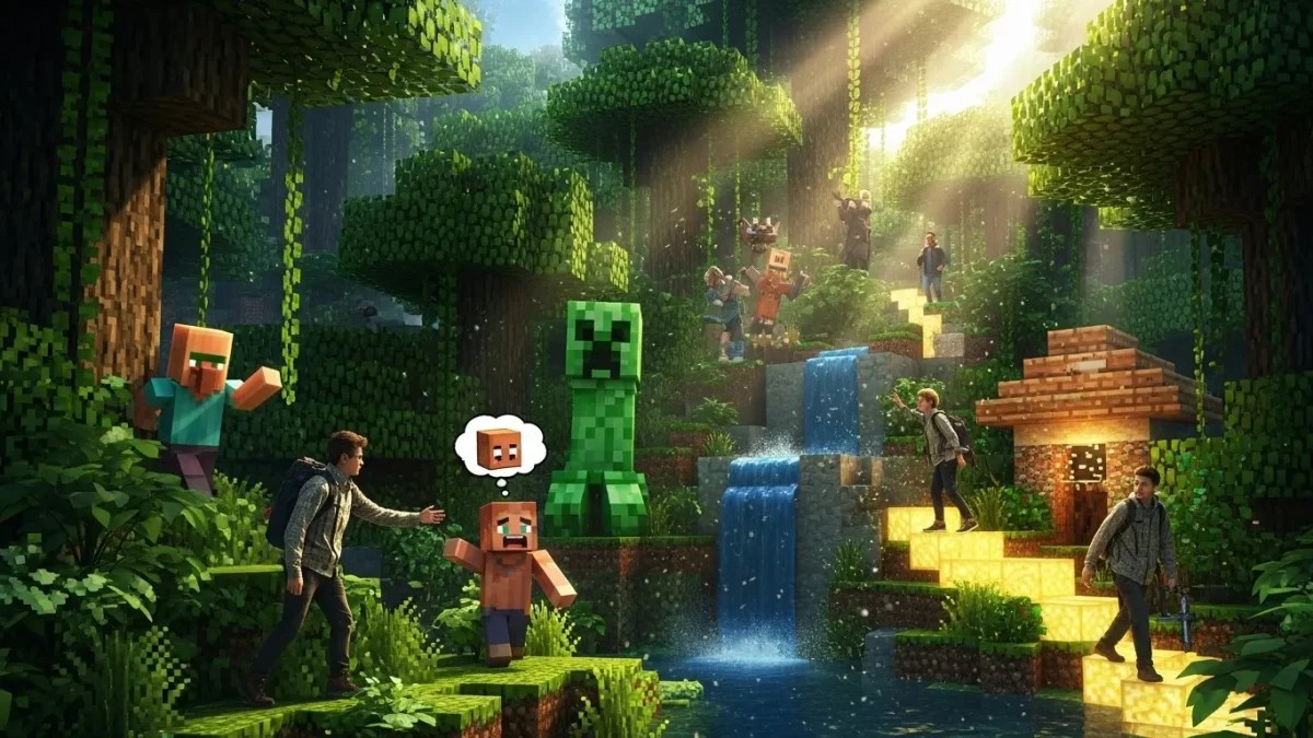 新加坡首发《Minecraft Experience: Villager Rescue》：中国玩家关注的线下沉浸式体验